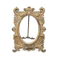Edwardian Gilded Cast Iron Tabletop Picture Frame