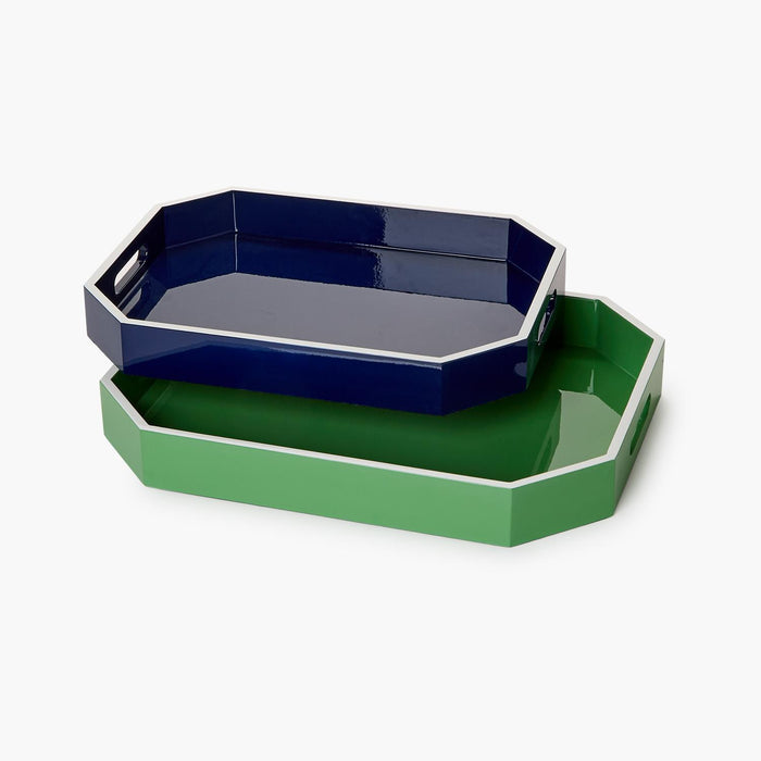 Elongated Rectangonal Lacquer Tray