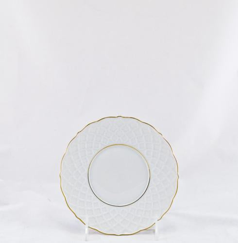 Empire White and Gold Saucer