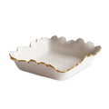 ENCANTO Colette Beverage Napkin Holder (Cream & White)