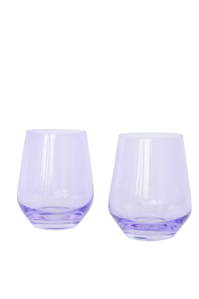 Estelle Stemless Wine - Bundle - Lavender
