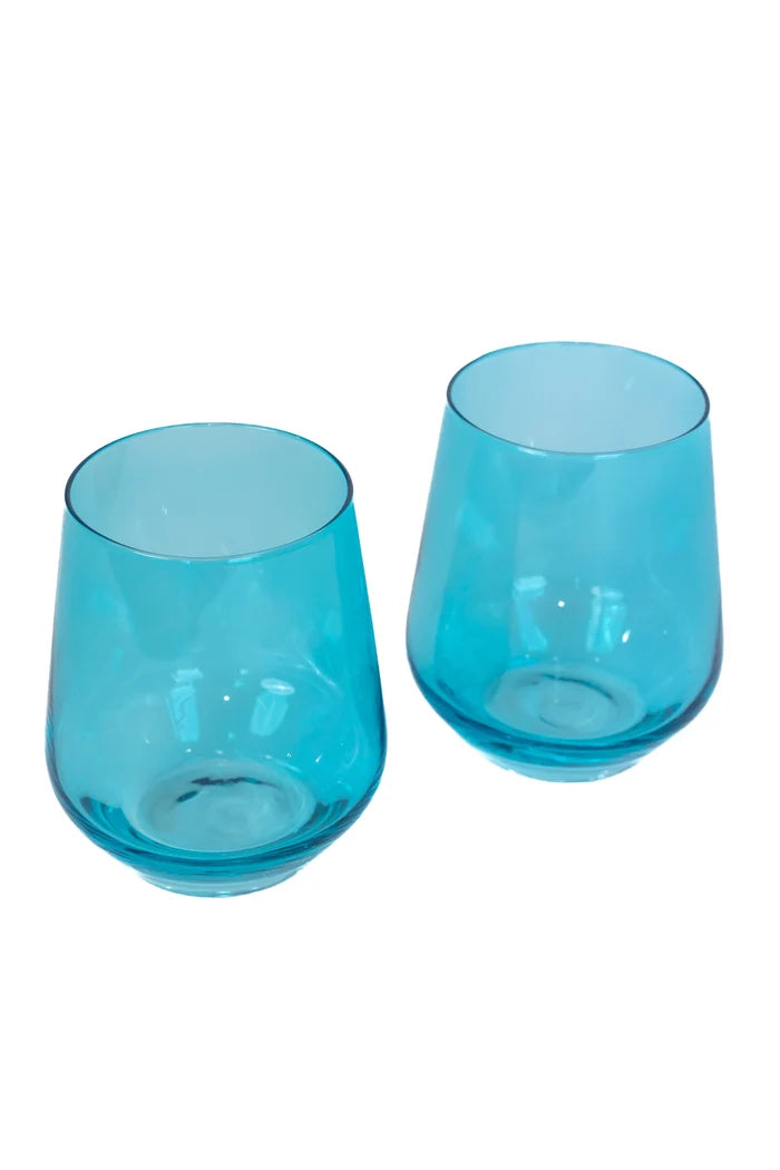 Estelle Stemless Wine - Bundle - Ocean Blue
