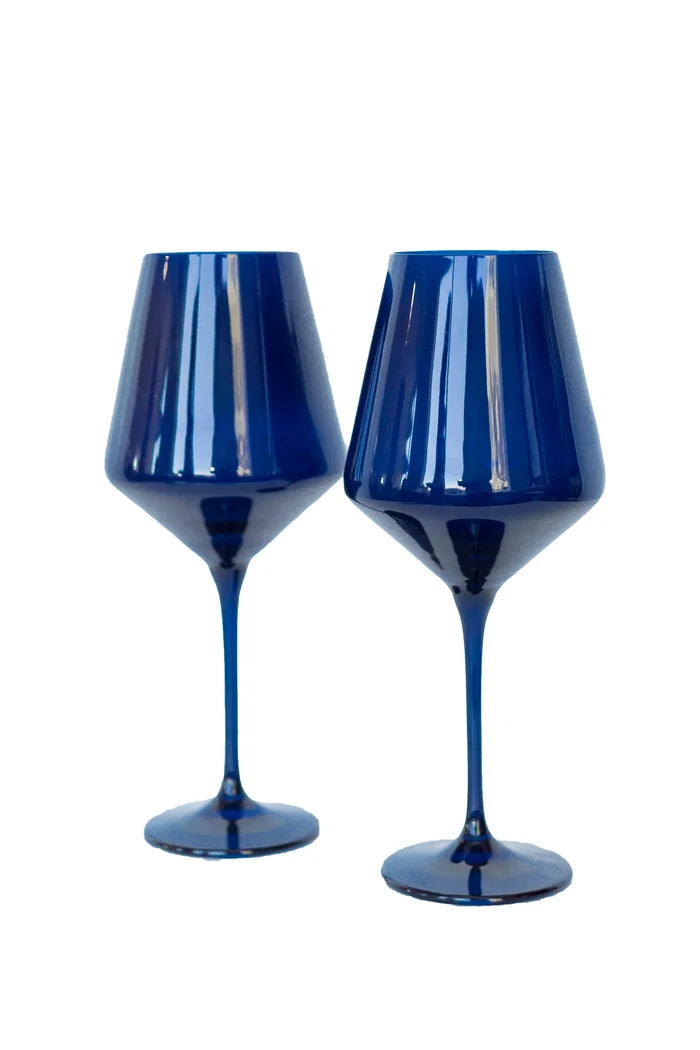 Estelle Wine Stemware - Bundle - Midnight Blue