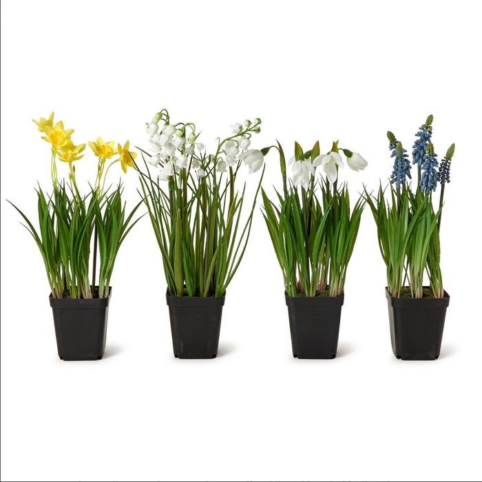 Faux Potted Flower