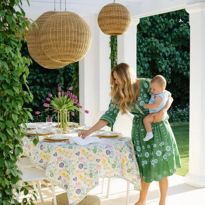 Festive Garden Tablecloth