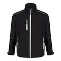 Fireback softshell jacket - high visibility waterproof outerwear