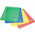 Flexible Colour Coded Cutting Mats Cutting Board Flexible Colour Coded Cutting Mats Flexible Colour Coded Cutting Mats KitchenCraft
