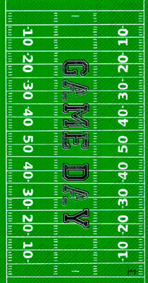 Game Day Field Guest Napkin
