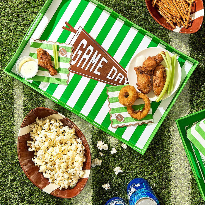 Game Day Handled Serving Tray