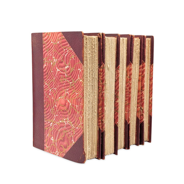 George Barrie & Son "The Dramas of Victor Hugo" 5-Volume Book Set, 1895