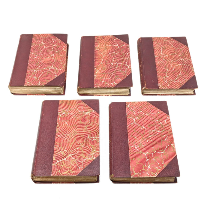 George Barrie & Son "The Dramas of Victor Hugo" 5-Volume Book Set, 1895