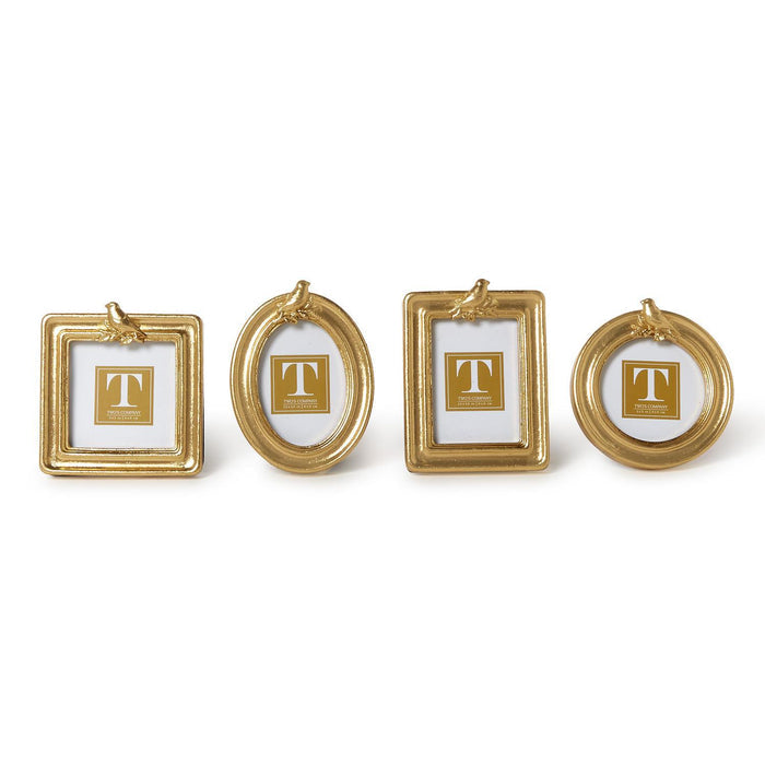 Gold Bird Photo Frame