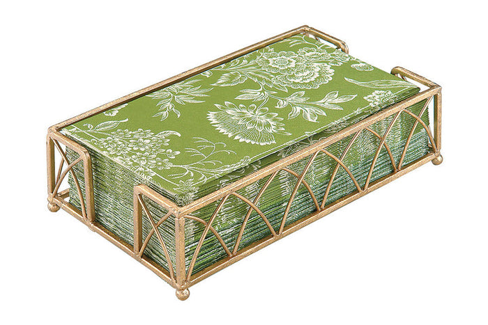 Gold Leaf Arch Guest Towel Holder