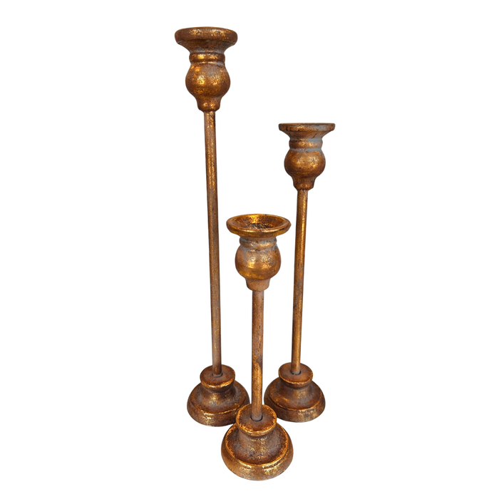 Gold Taper Holder