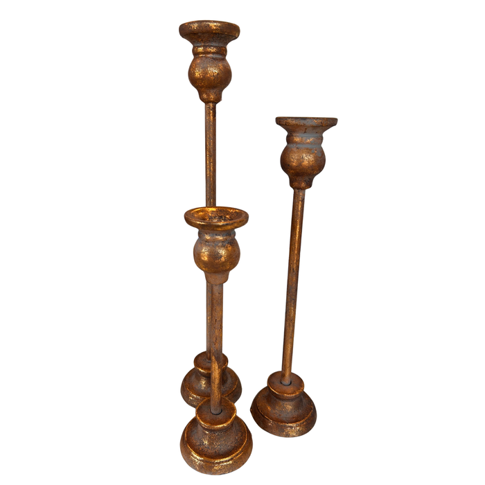 Gold Taper Holder
