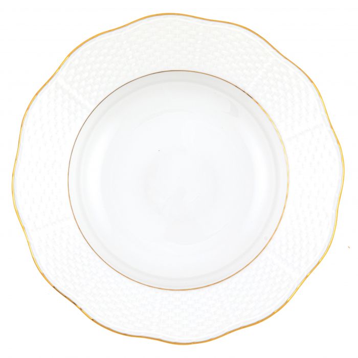 Golden Edge - Rim Soup Plate