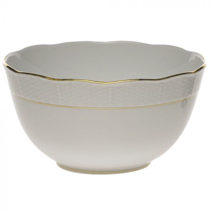 Golden Edge - Round Bowl