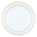 Golden Edge - Scalloped Dinner Bowl