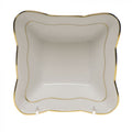 Golden Edge - Small Square Dish