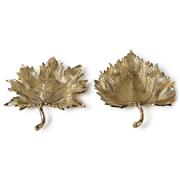 Golden Leaf Tray/Bowl