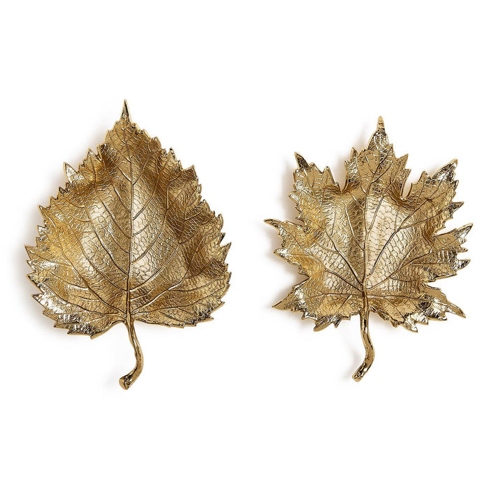 Golden Leaf Tray/Bowl