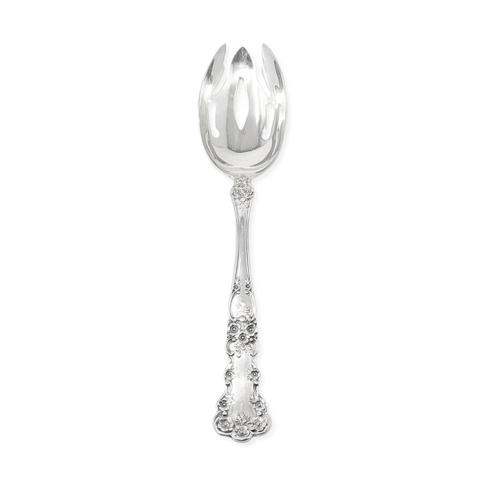 Gorham "Buttercup" Sterling Silver Pierced Serving Spoon