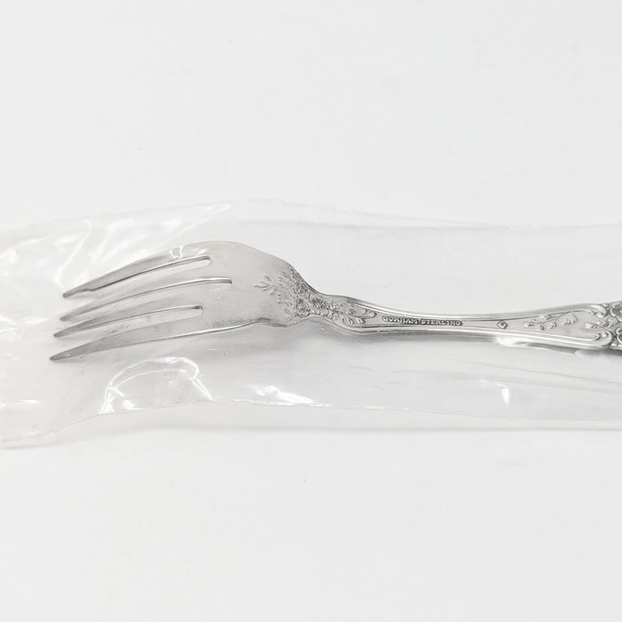 Gorham "Buttercup" Sterling Silver Place-Size Salad Fork (New Old Stock)