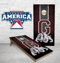 Grandville Bulldogs Michigan Cornhole boards