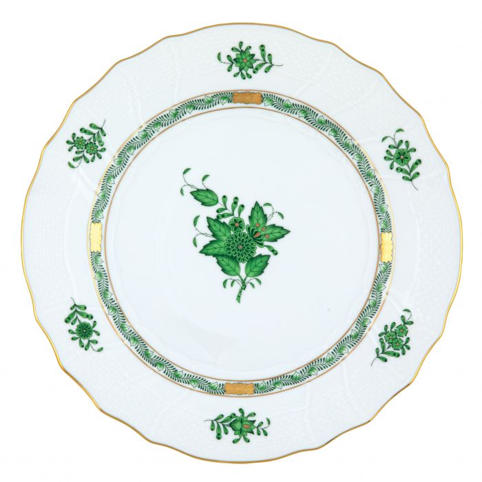 Green Chinese Bouquet - Dinner Plate