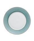 Green Lace Dessert Plate