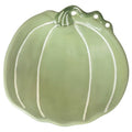 Green & White Pumpkin Bowl