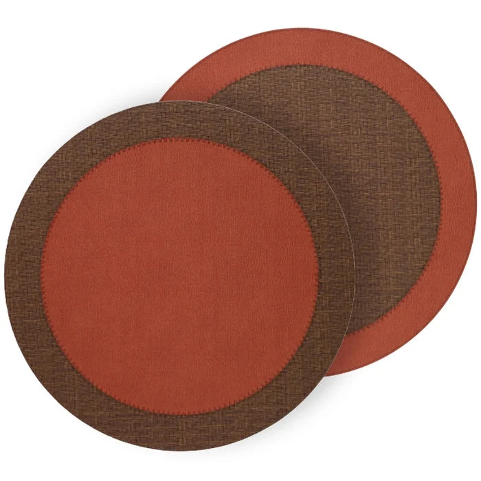 Halo Reversible Round Placemats | Set of 4