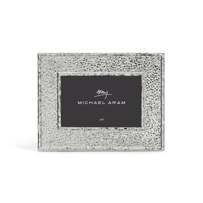 Hammertone 4x6 Photo Frame - Silver