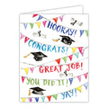 Handpainted Graduation Greeting Card