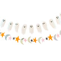 Happy Haunting Iridescent Mini Banner Set