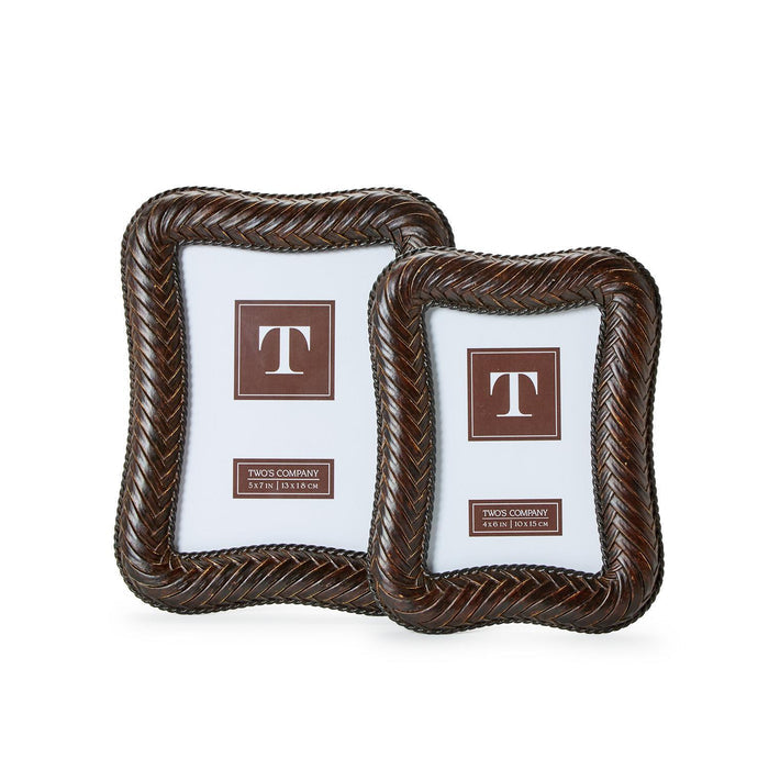 Herringbone Weave Photo Frame