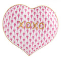Hugs and Kisses Heart - Raspberry