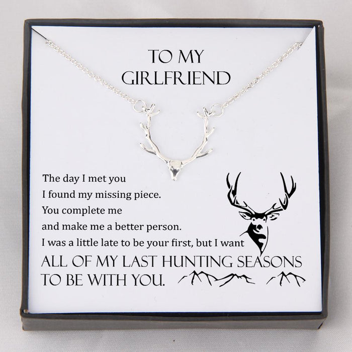 Hunter Necklace - To My Girlfriend - All Of My Last Hunting Seasons To Be With You - Gnt13001