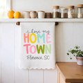 I Love My Hometown - Florence, SC Tea Towel