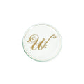 Initial "W" Mini Plate