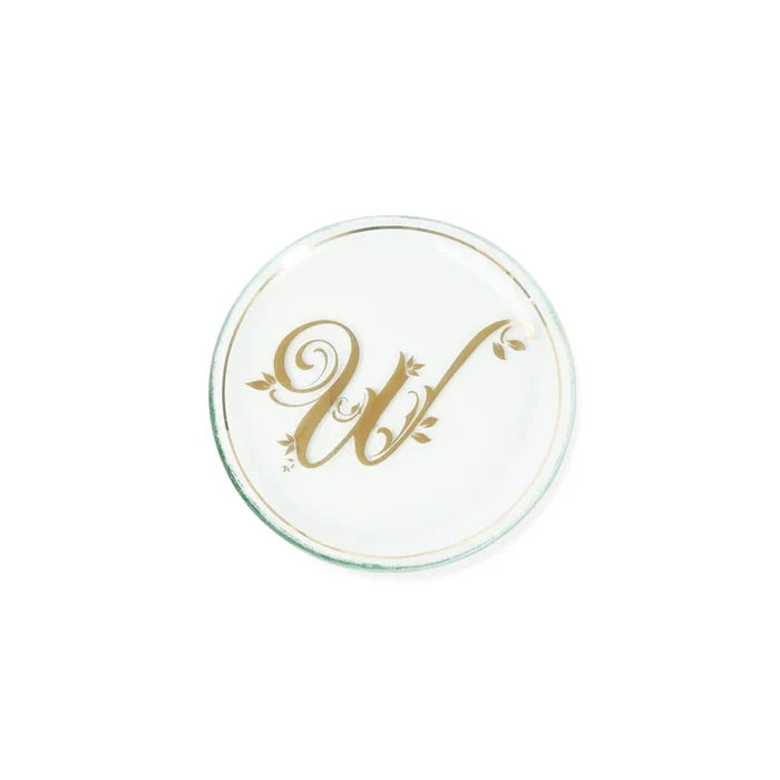 Initial "W" Mini Plate