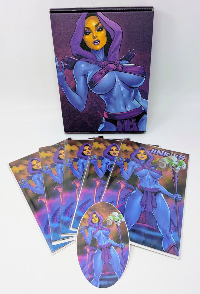 Jinkies #1 Cosplay MOTU Skeletor Brian Miroglio Collectors Limited Box Set