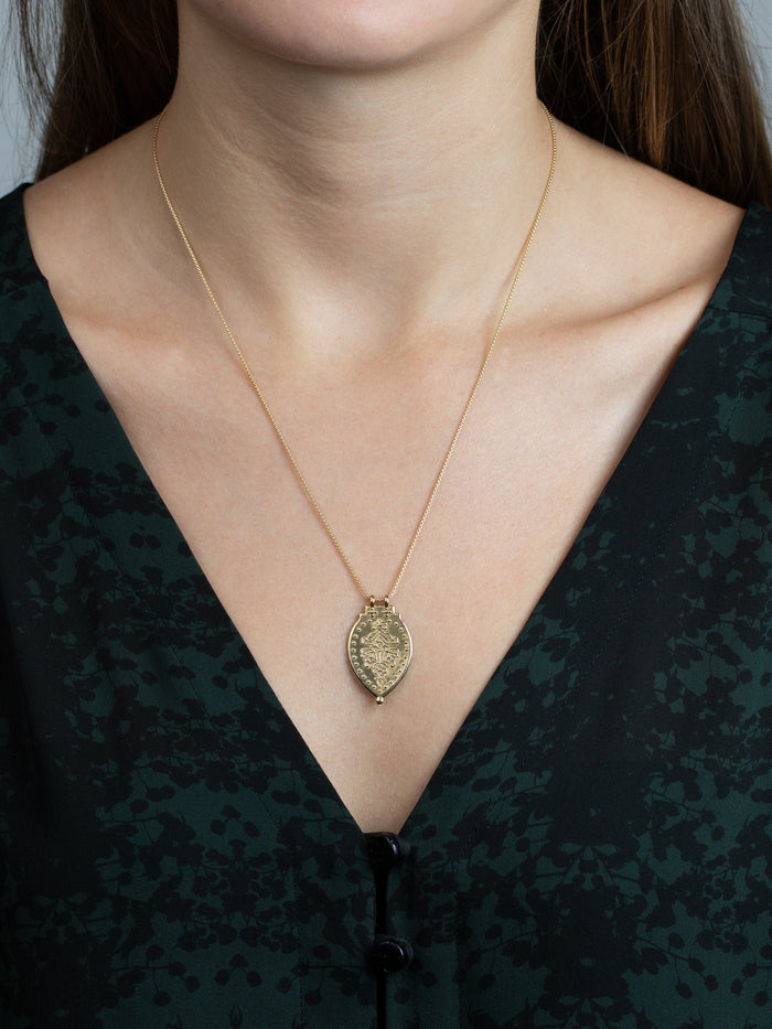 Laxmi Shield Necklace