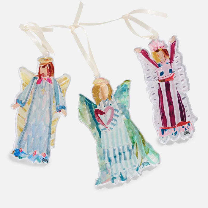 Leah Angel Acrylic Ornament