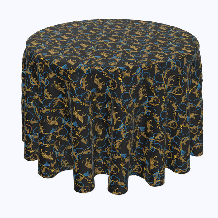 Leopards & Gold Chains Rounds