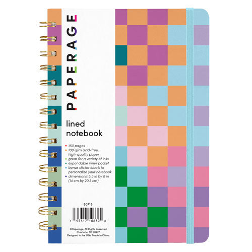 Lined Spiral-Bound Notebook