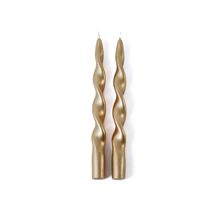 Lumière Twist Formal Candles | Set of 2