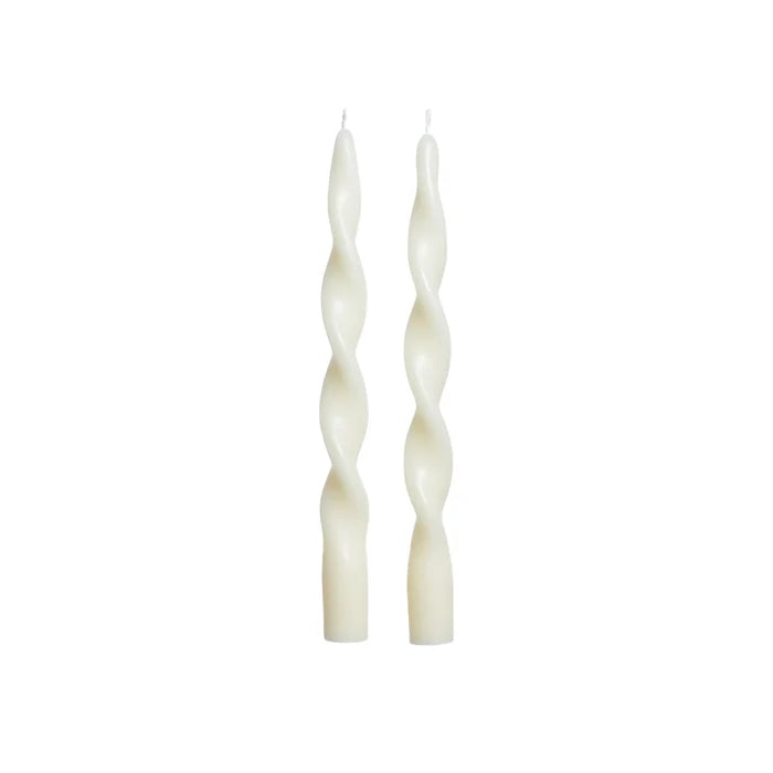 Lumière Twist Formal Candles | Set of 2