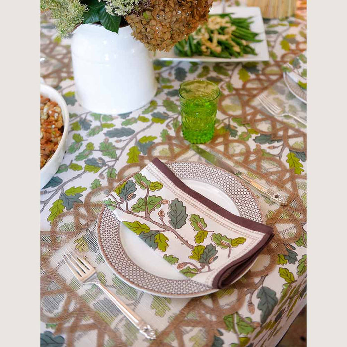 Maple & Acorn Napkin | Set of 4