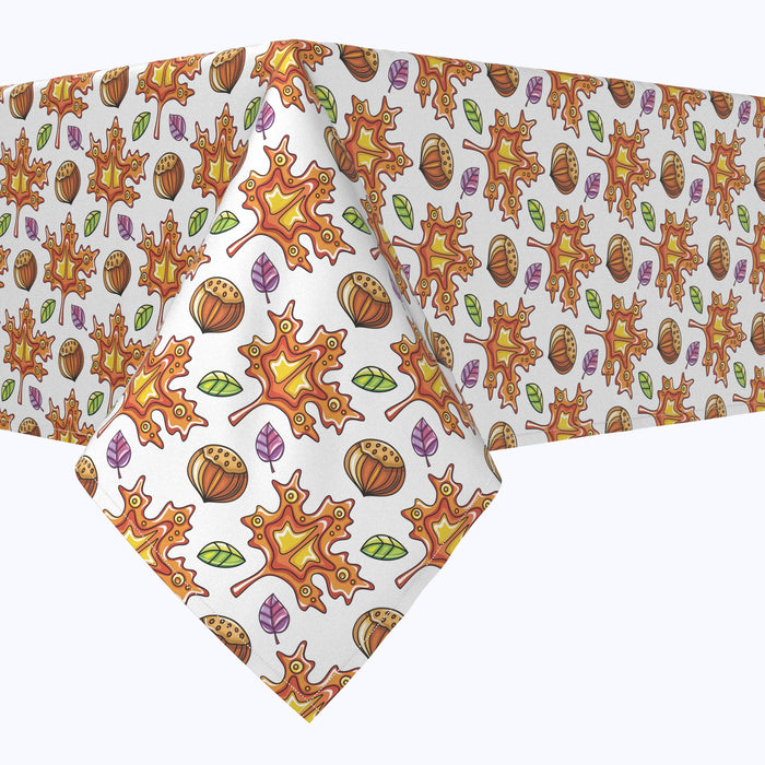 Modern Maple Leaves Rectangle Tablecloths